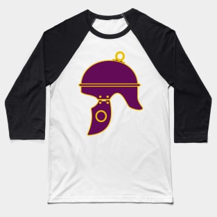 Republican Roman Helmet (Purple) Baseball T-Shirt